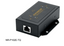 SECO-LARM Gigabit PoE Extender NR-P102E-TQ with single RJ45 port and mounting bracket