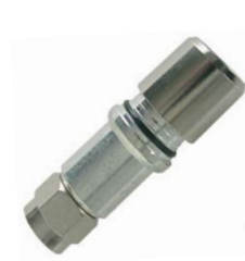 SLCU-11 Series compression connector for coaxial cable termination in structured cabling installations Main image