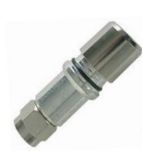 SLCU-11 Series compression connector for coaxial cable termination in structured cabling installations