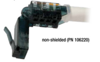 Platinum Tools Cat6A unshielded flex connector non-shielded model 106220 with flexible strain relief boot