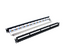 Wavenet Cat6A 110-Type 24-port patch panel 1U rack mount with black and gray color options