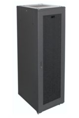 CBTF-FL42U-32 standing network server cabinet with front and rear access doors, 42U rack height for data center networking e…