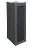 CBTF-FL42U-40 standing network server cabinet with dark gray exterior and front cable access panel