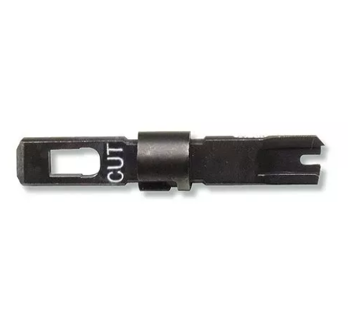 PAL 4571 SurePunch 110/66 combo replacement blade for network cabling tools, black metal punch-down blade