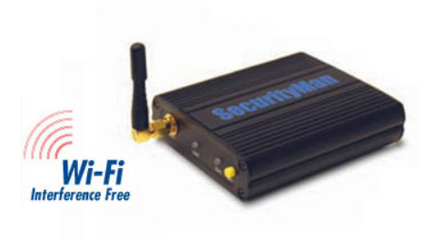 SM-7034 900MHz wireless receiver with external antenna, Wi-Fi interference free technology for ClearCam systems