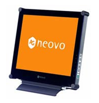 Neovo SX-17A 17-inch LCD CCTV monitor with BNC connectors and loop through functionality for surveillance systems