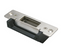 SD-995C24 electric door strike with stainless steel faceplate and black housing for metal door access control installation