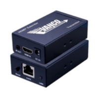 VAN-280501 HDMI extender over Cat 6 cable with transmitter and receiver units for network cabling