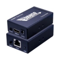 VAN-280501 HDMI extender over Cat 6 cable with transmitter and receiver units for network cabling