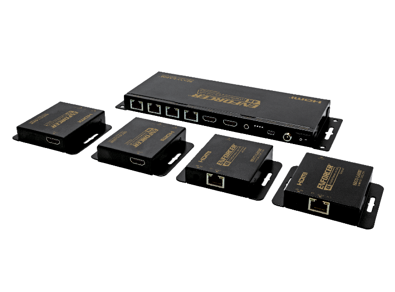 SECO 4K HDMI Splitter/Extender 1 x 4 over Cat5e/6