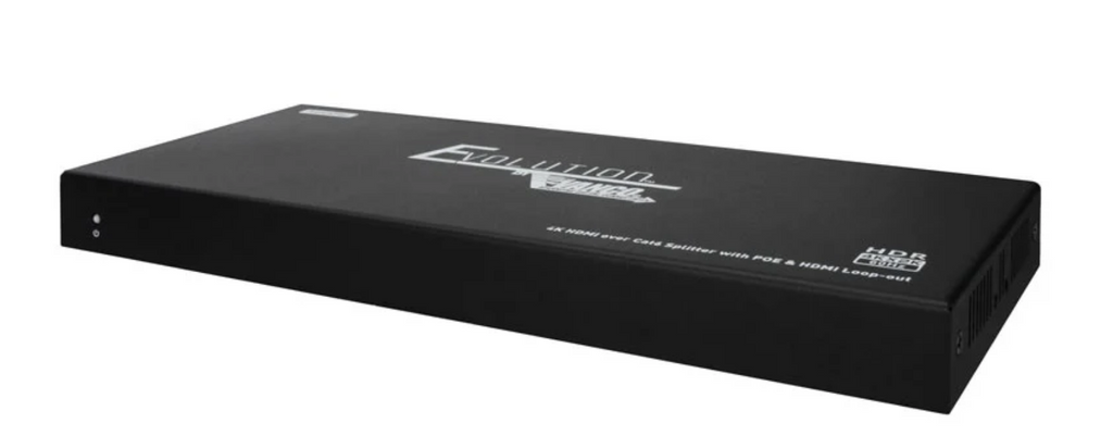 Vanco 4K 1×4 HDMI Splitter over Cat6 Cable with HDMI Loop-out