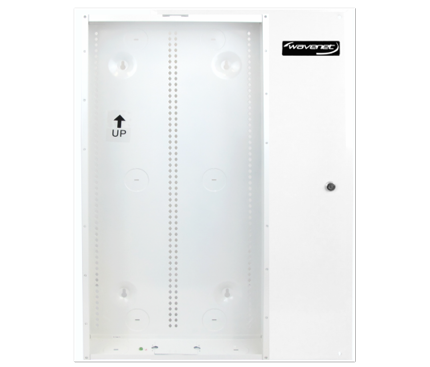 Wavenet Metal ENCLOSURE WITH HINGED DOOR & SCREW-ON OPTION, W/LOCK & KEYS - 28"