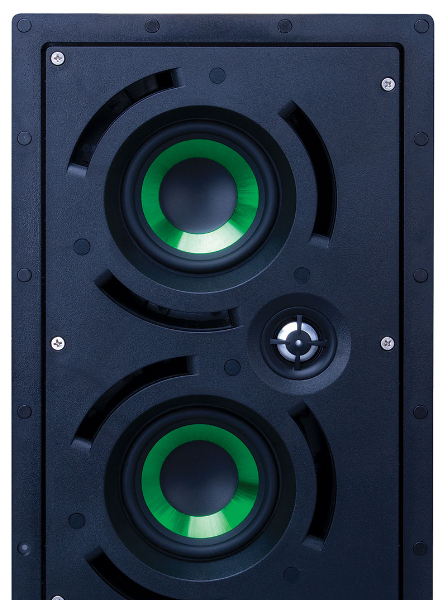 Vanco Dual 4″ LCR 2-Way In-Wall Speaker