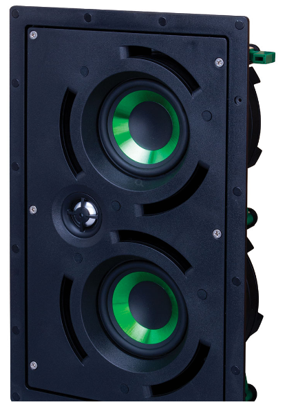 Vanco Dual 4″ LCR 2-Way In-Wall Speaker