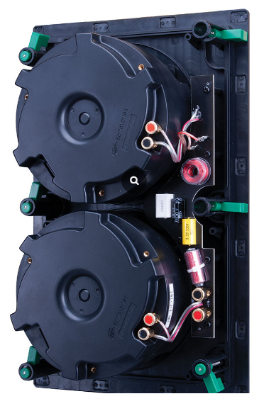 Vanco Dual 4″ LCR 2-Way In-Wall Speaker
