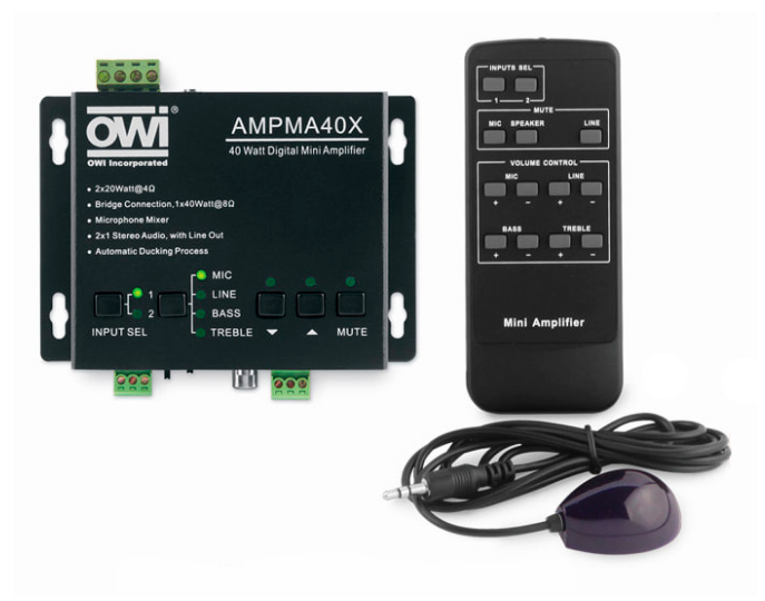 OWI 40 Watt Digital Mini Amplifier Main image