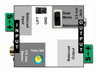 OWI Hum eliminator for the AMP SPRKS Use for projector, tv and computer line outputs. , sold as each
