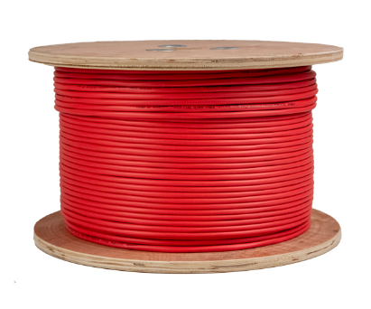 #14/4 Fire Alarm Jacketed, Plenum FPLP - 1000ft Reel - Red Secondary image