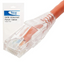 ICC Cat6 Clear Boot Patch Cord - 10ft - Orange