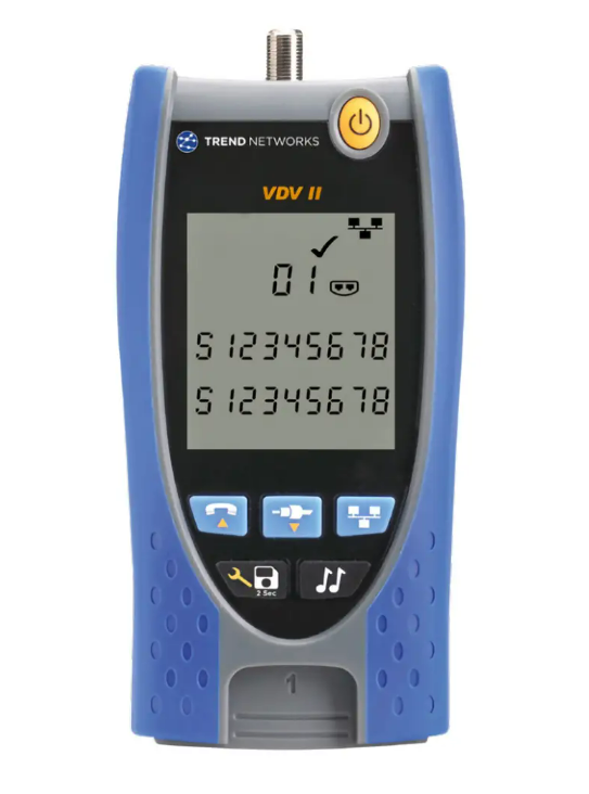 VDV II - Data Cable Verifier with AnyWARE Cloud Reporting