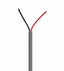 #22/2 Solid Unshielded Riser (CMR) Security Cable - 1000ft Box- Grey