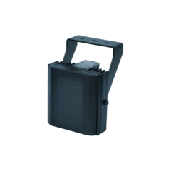 DW SiteWatch IR LED IP-enabled PoE+ Illuminator with 850nm wavelength in dark blue housing with carrying handle Main image