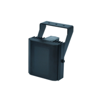 DW SiteWatch IR LED IP-enabled PoE+ Illuminator with 850nm wavelength in dark blue housing with carrying handle