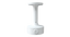 White ceiling mount and junction box for T9 turret cameras with fixed lens, designed for network camera installation