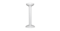 White ceiling mount bracket for 20x UHDoC PTZ camera with adjustable pole stand