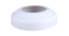 White decorative ring for V7 ultra low-profile vandal dome camera with gray center opening