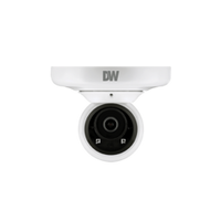 DWC-VA553WTIR 5MP white turret camera with IR night vision and coaxial connectivity for surveillance systems