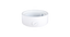 White DWC-VAJUNC junction box for vandal ball turret cameras with mounting bracket