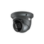 DWC MEGapix 4MP turret IP camera with fixed lens and IR in black, mounted on ceiling