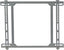 VMP Extra Medium silver flat panel flush mount bracket for 27 to 42 inch displays with adjustable mounting holes