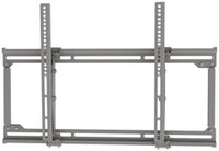 VMP medium flat panel flush mount with tilt bracket for 32 to 52 inch displays in silver finish