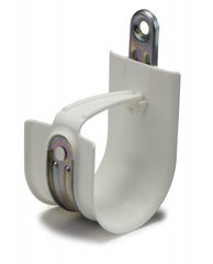 Platinum Tools 2-inch standard HPH J-Hook cable management hardware, 25-pack white plastic with mounting brackets