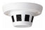 Hunt Electronics covert smoke detector camera with white ceiling mount housing and black lens panels, 580TVL resolution