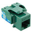 ICC Cat5e EZ Modular Keystone Jack - Green