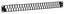 ICC 48 port high density blank patch panel with 1 RMS mounted on black metal frame