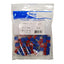 ICC HD Cat 6 blue modular keystone jacks in bulk 25-pack for structured cabling installations