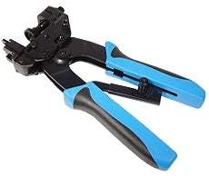 ICC Universal Compression Tool with blue and black handles for network cabling installation and termination