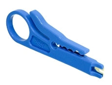 Blue ICC Economy UTP wire stripper tool with ergonomic handle and cutting blade for network cabling