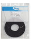 Roll of black velcro cable ties, 12 inches long, 100-pack for network cable management and organization