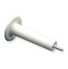 ICC 110 cable spool with white plastic housing and integrated screw mount for structured cabling installations