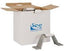 ICC Metal D-Ring 100 Pack 2 inch cable management hardware displayed in white product box with cardboard packaging
