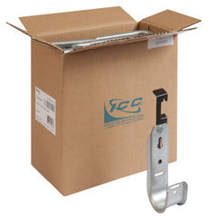 ICC J-Hook with Batwing 1 5/16 inch 25-pack in cardboard box with product sample displayed