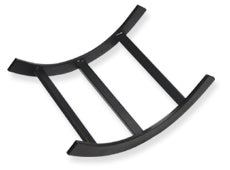 Black ICC 90 degree inside corner runway ladder rack for structured cabling and cable management solutions