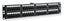 ICC 48-port 6P2C rack mount telco patch panel with 2RU form factor for structured cabling installations