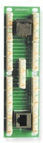 ICC 8 Port Telephone Module for Mini Distribution Center with green circuit board and port connectors