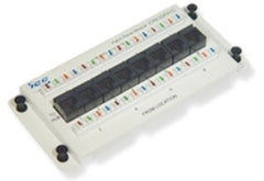 ICC Cat5e 8 port data residential module with punch down termination blocks and mounting hardware